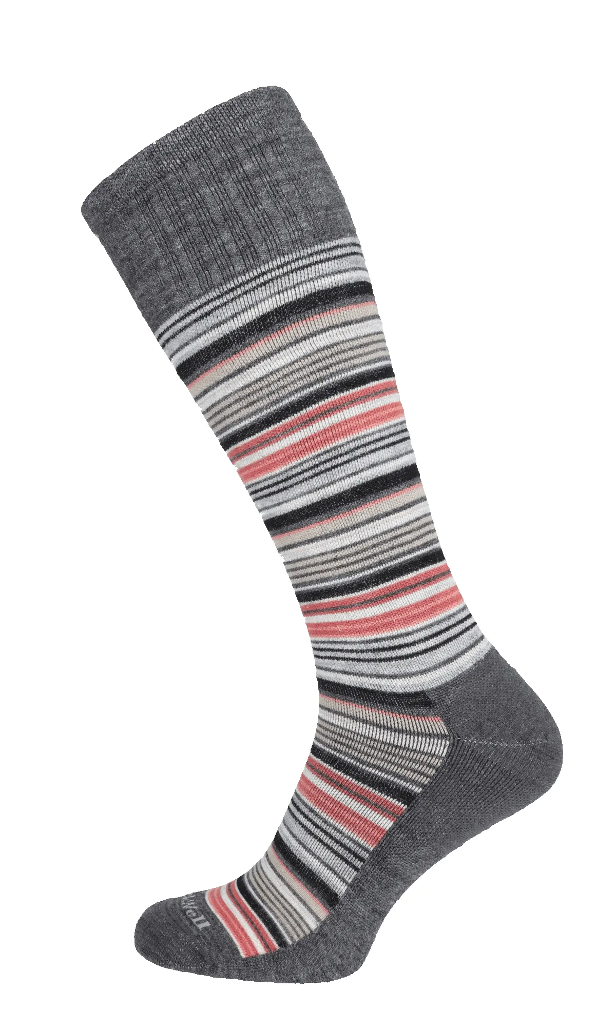 Sunset Stripe Men Moderate Compression Socks Charcoal sold by Sockwell product image thumbnail 3