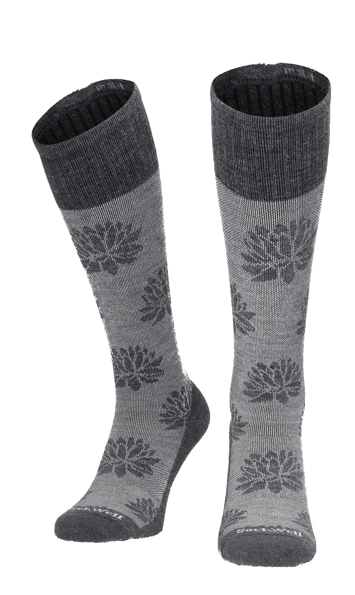 Lotus Lift Women Compression Socks Class 2 Charcoal sold by Sockwell product image thumbnail 2