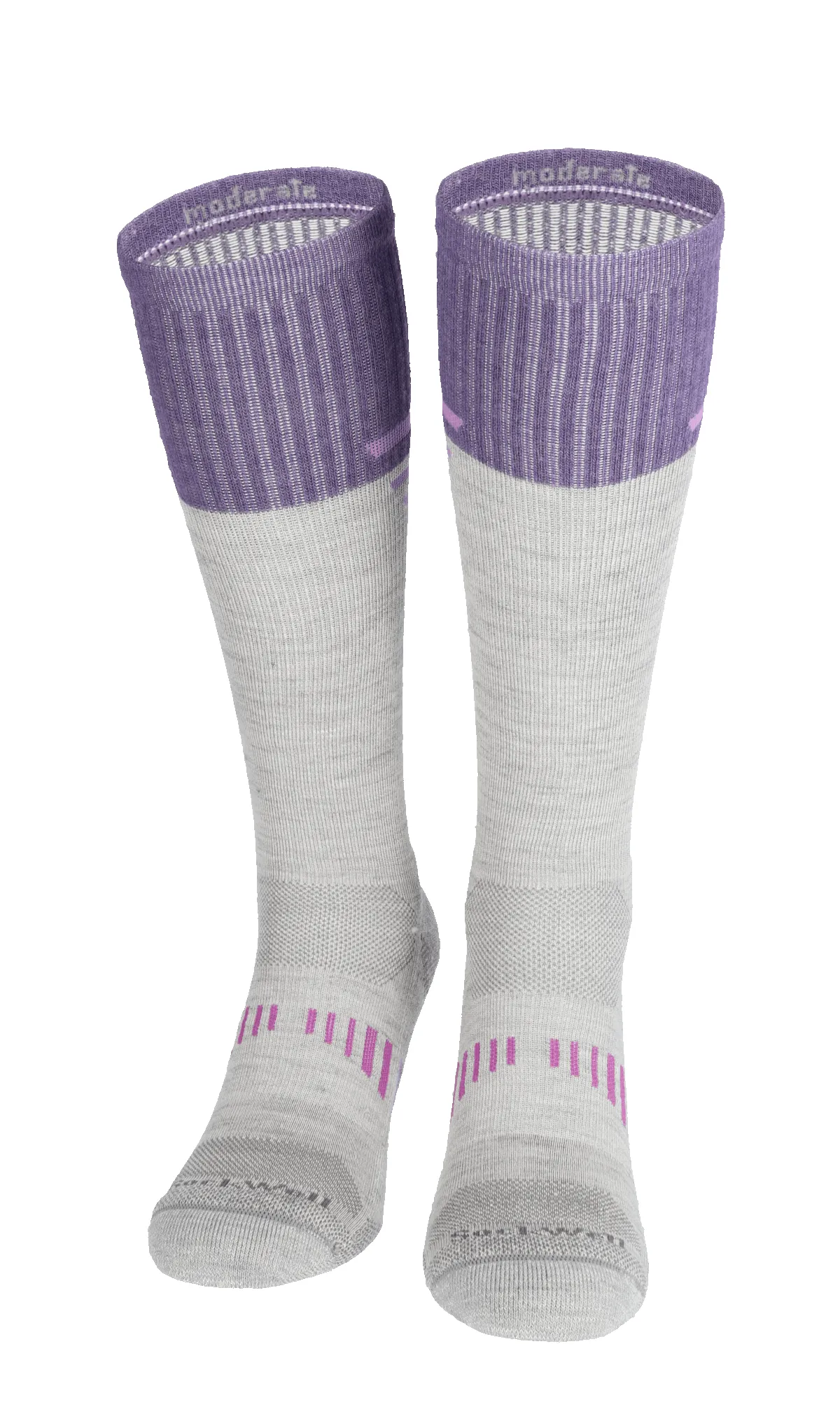 Ascend II Women Compression Hiking Socks ash sold by Sockwell product image thumbnail 2