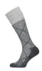 The Raj Women Firm Compression Socks Charcoal sold by Sockwell