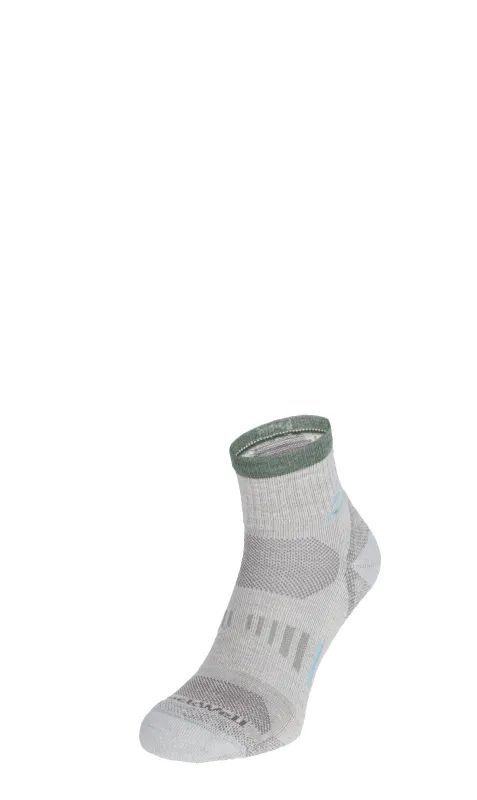 Ascend II Quarter Men Compression Hiking Socks Natural sold by Sockwell