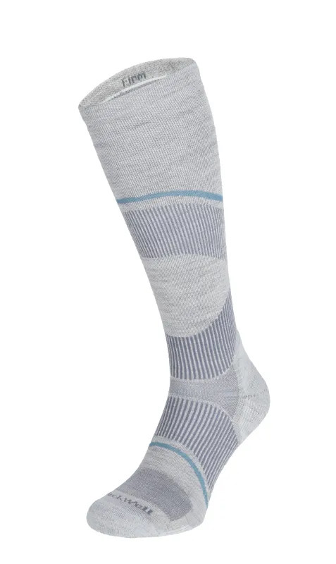 Stabilizer Knee High Women Compression Sports Socks Ash sold by Sockwell