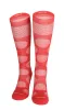 Featherweight Dot Women Moderate Compression Socks Poppy sold by Sockwell