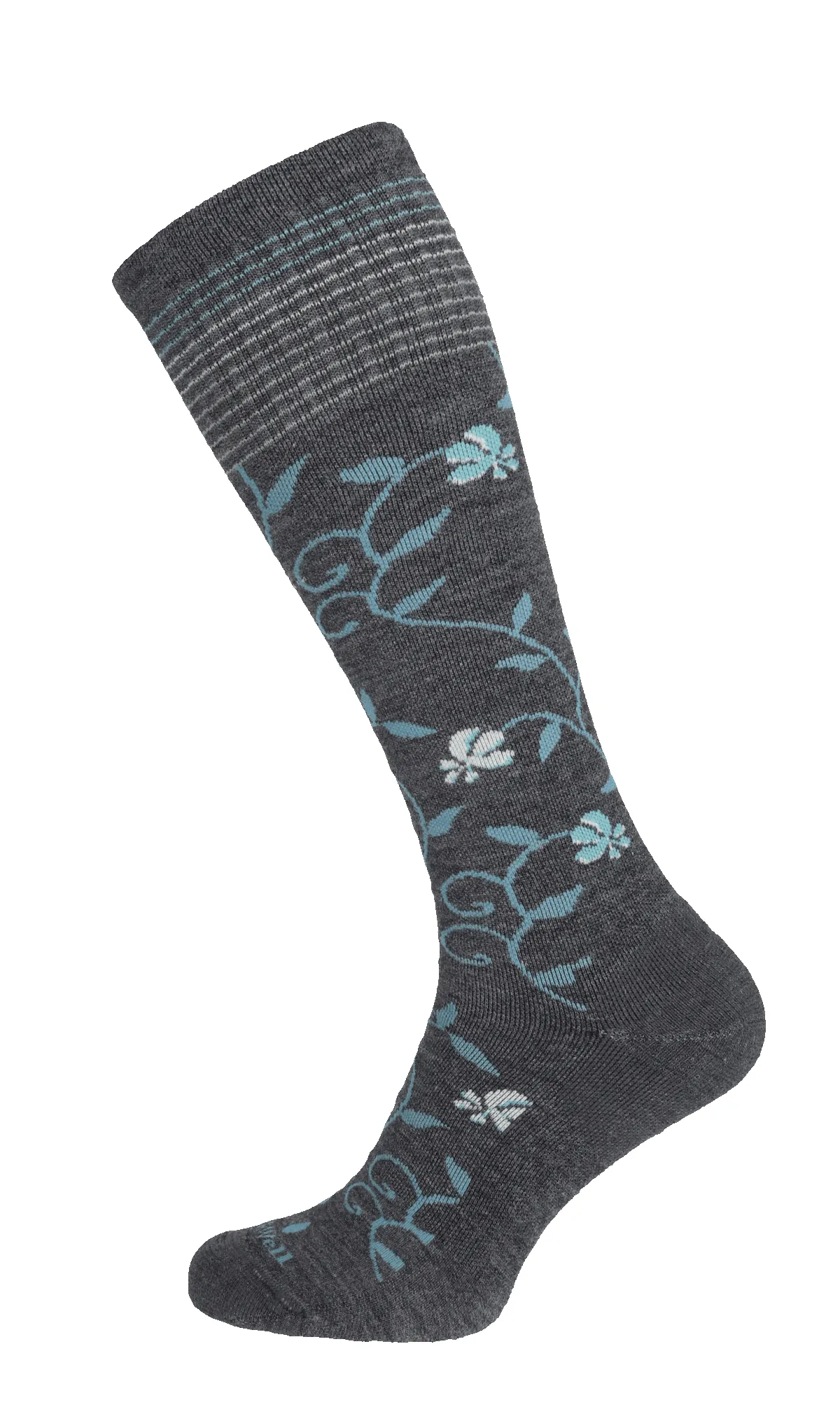 Full Sun Women Moderate Compression Socks Charcoal sold by Sockwell product image thumbnail 3