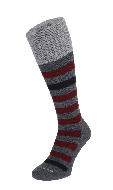 Rugby Men Moderate Compression Socks Charcoal sold by Sockwell