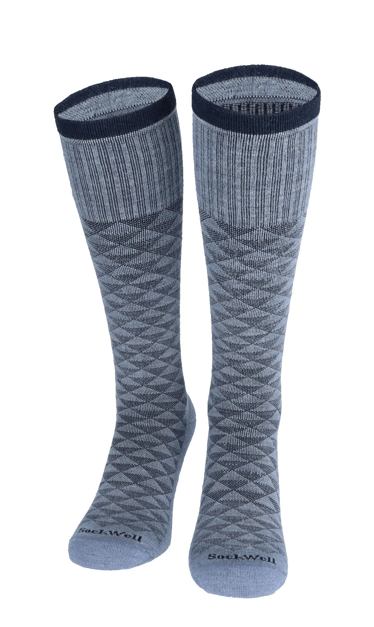 Dapper Men Firm Compression Socks Bluestone sold by Sockwell product image thumbnail 2