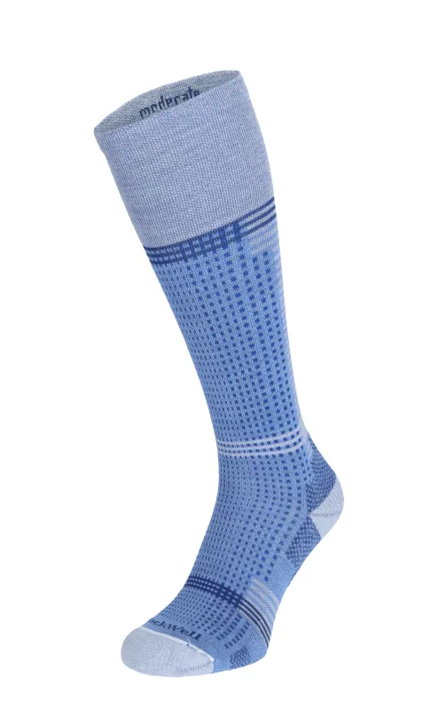 Dash Women Moderate Compression Socks Cornflower sold by Sockwell