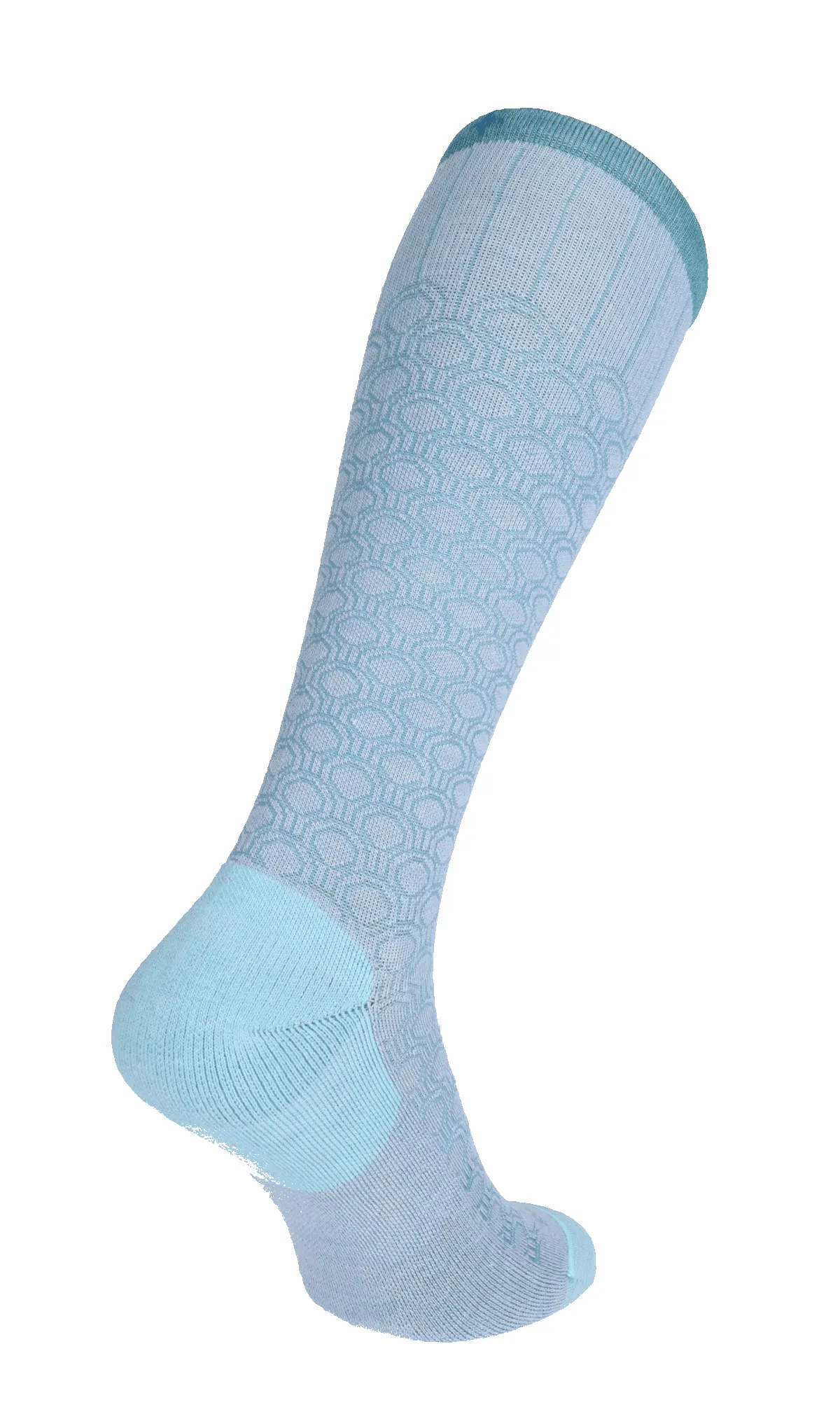 Deco Dot Women Moderate Compression Socks Chambray sold by Sockwell product image thumbnail 4