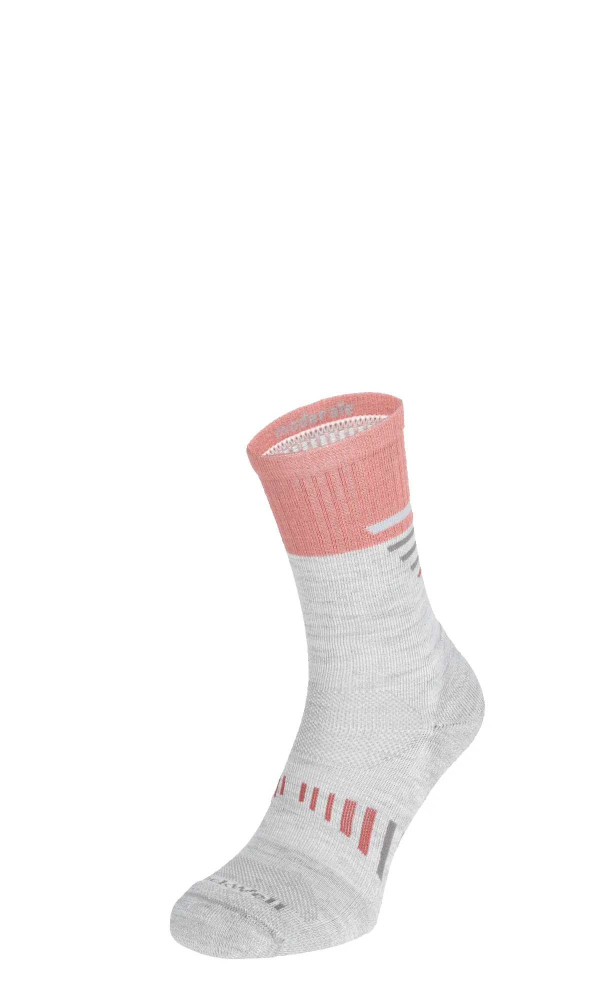Ascend II Crew Women Compression Hiking Socks Ash sold by Sockwell