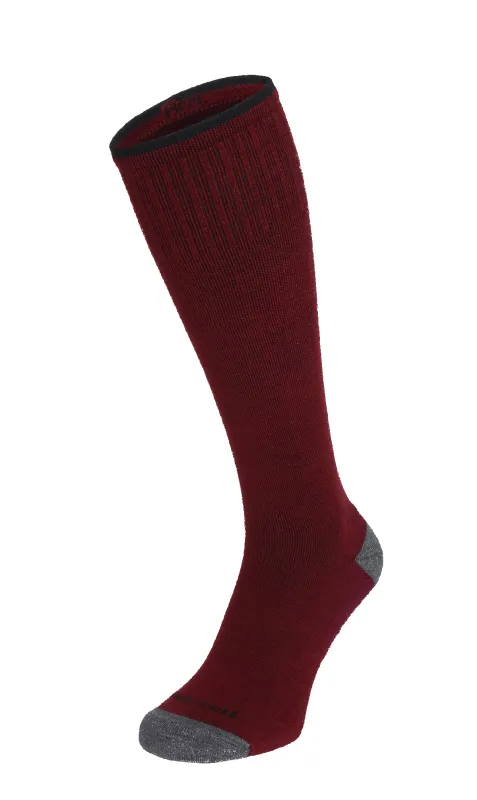 Elevation Men Firm Compression Socks Cranberry sold by Sockwell
