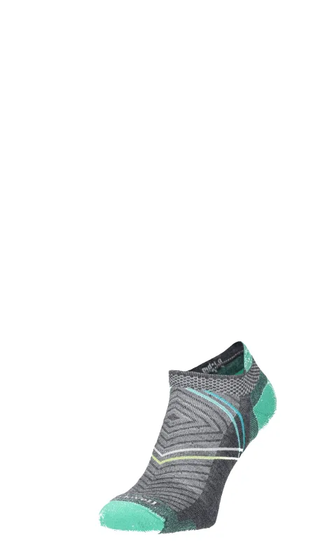 Pulse Micro Women Compression Sport Socks Charcoal sold by Sockwell