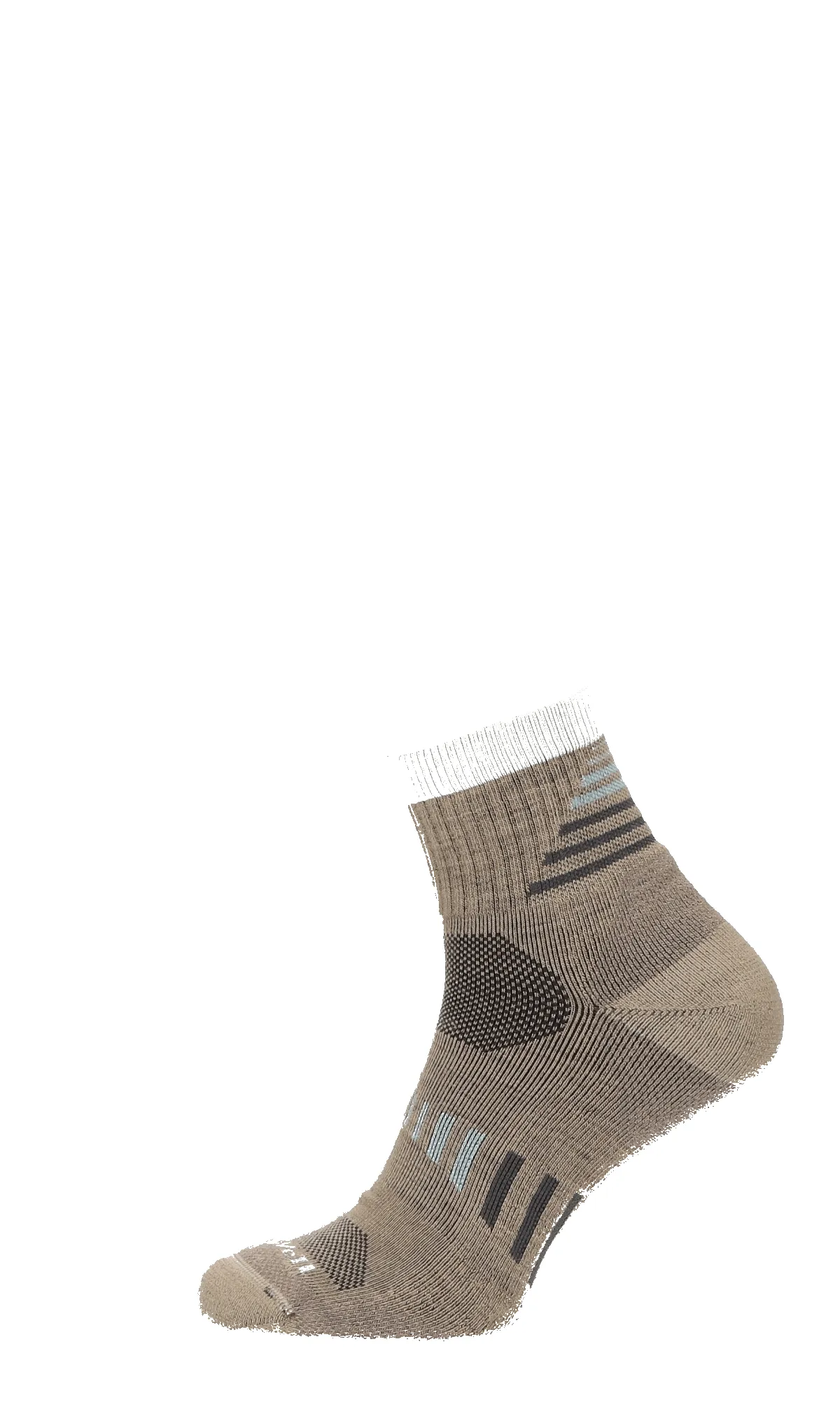 Ascend Quarter II Men Compression Hiking Socks Khaki sold by Sockwell product image thumbnail 3