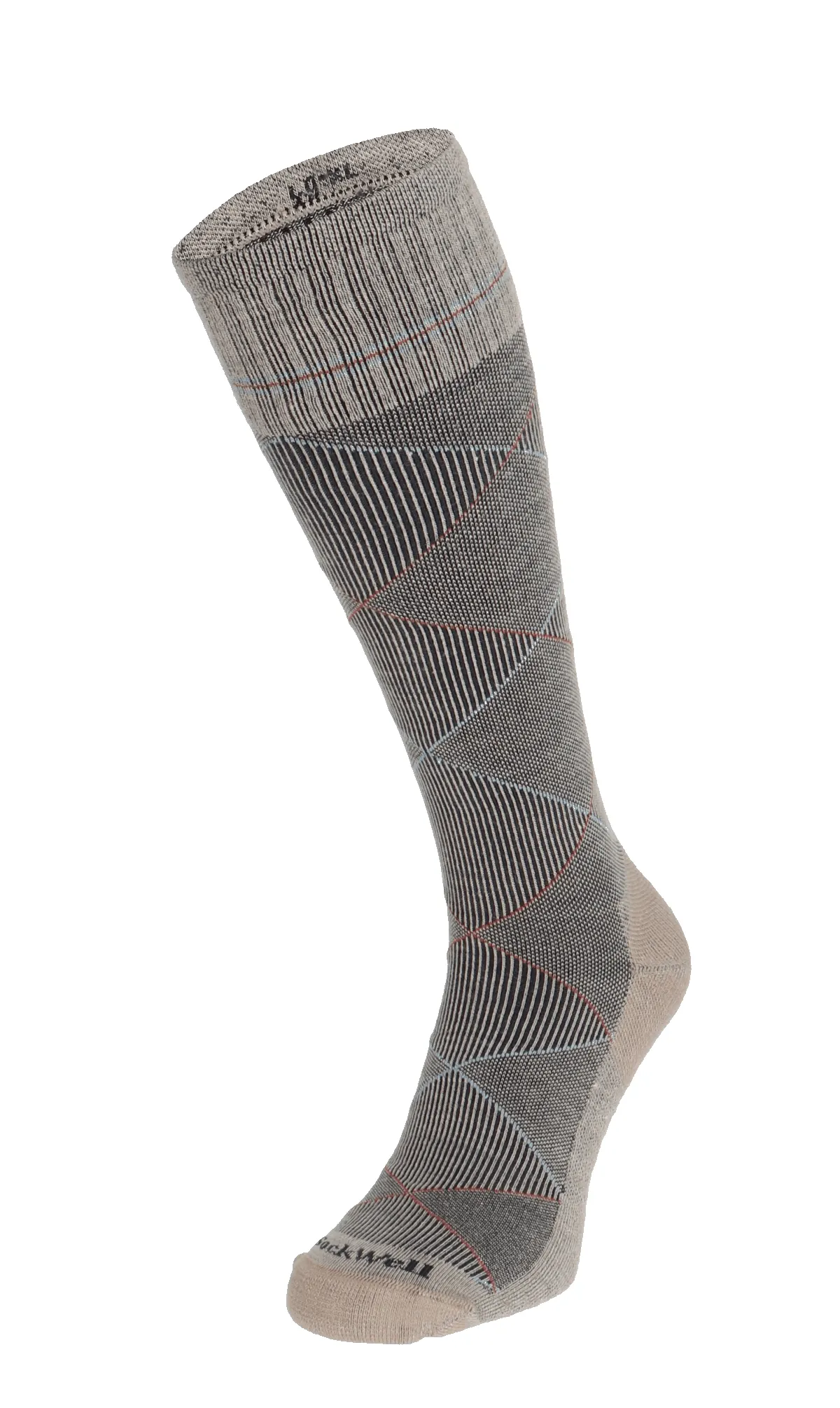 Scottie Men's Moderate Compression Socks Putty sold by Sockwell
