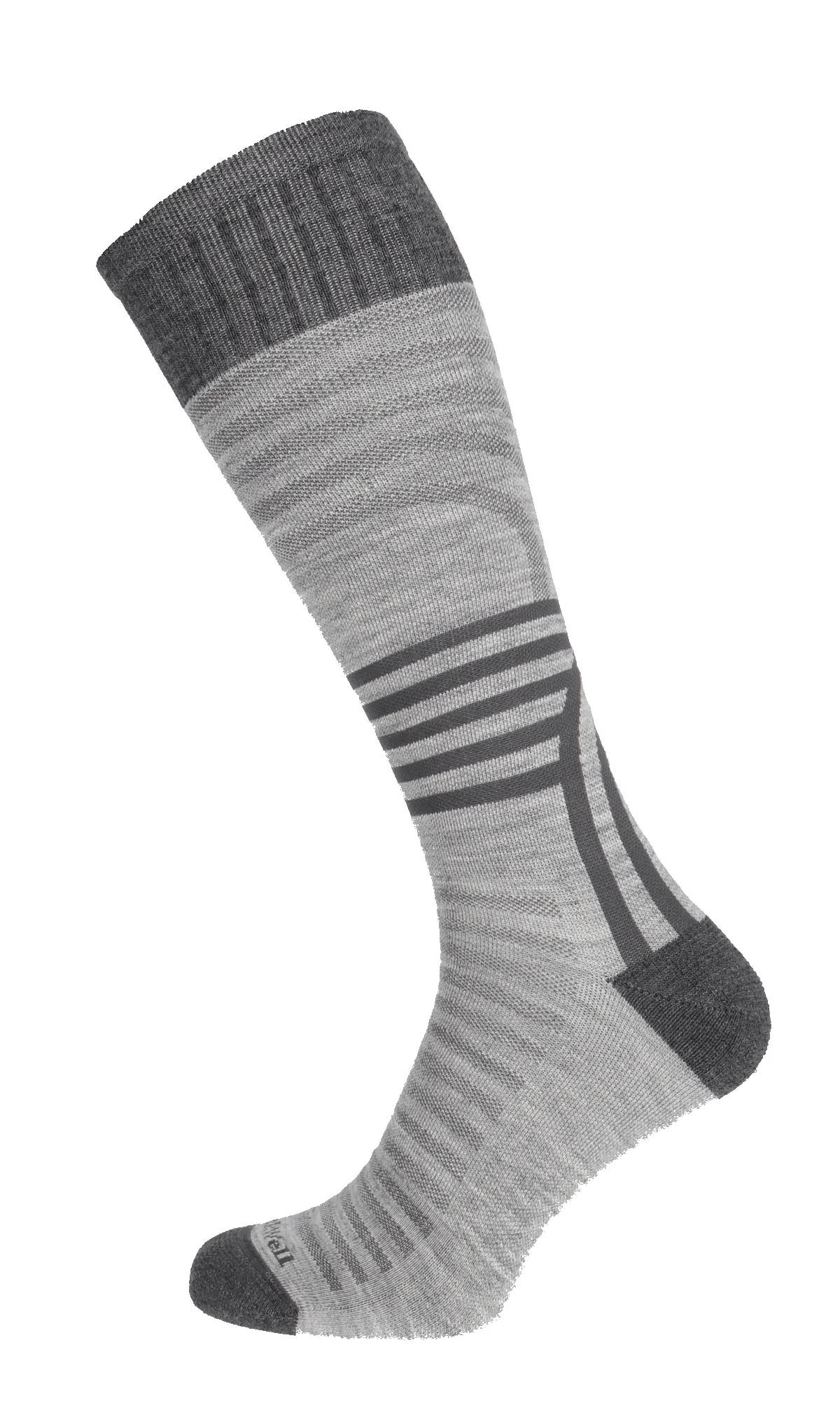 Track & Field Men's Compression Sports Socks Light Grey sold by Sockwell product image thumbnail 3