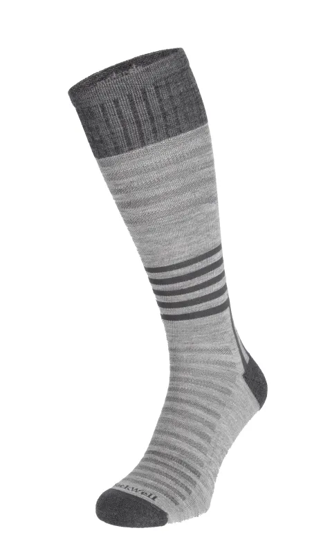 Track & Field Men's Compression Sports Socks Light Grey sold by Sockwell