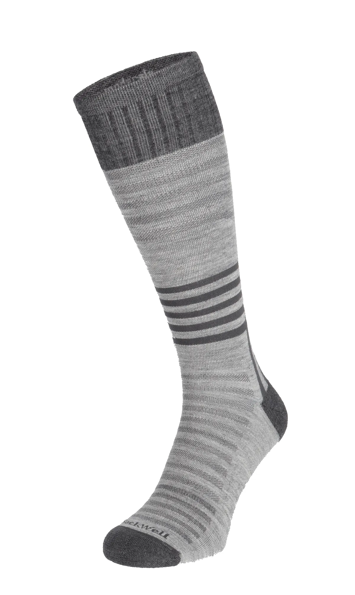 Track & Field Men's Compression Sports Socks Light Grey sold by Sockwell