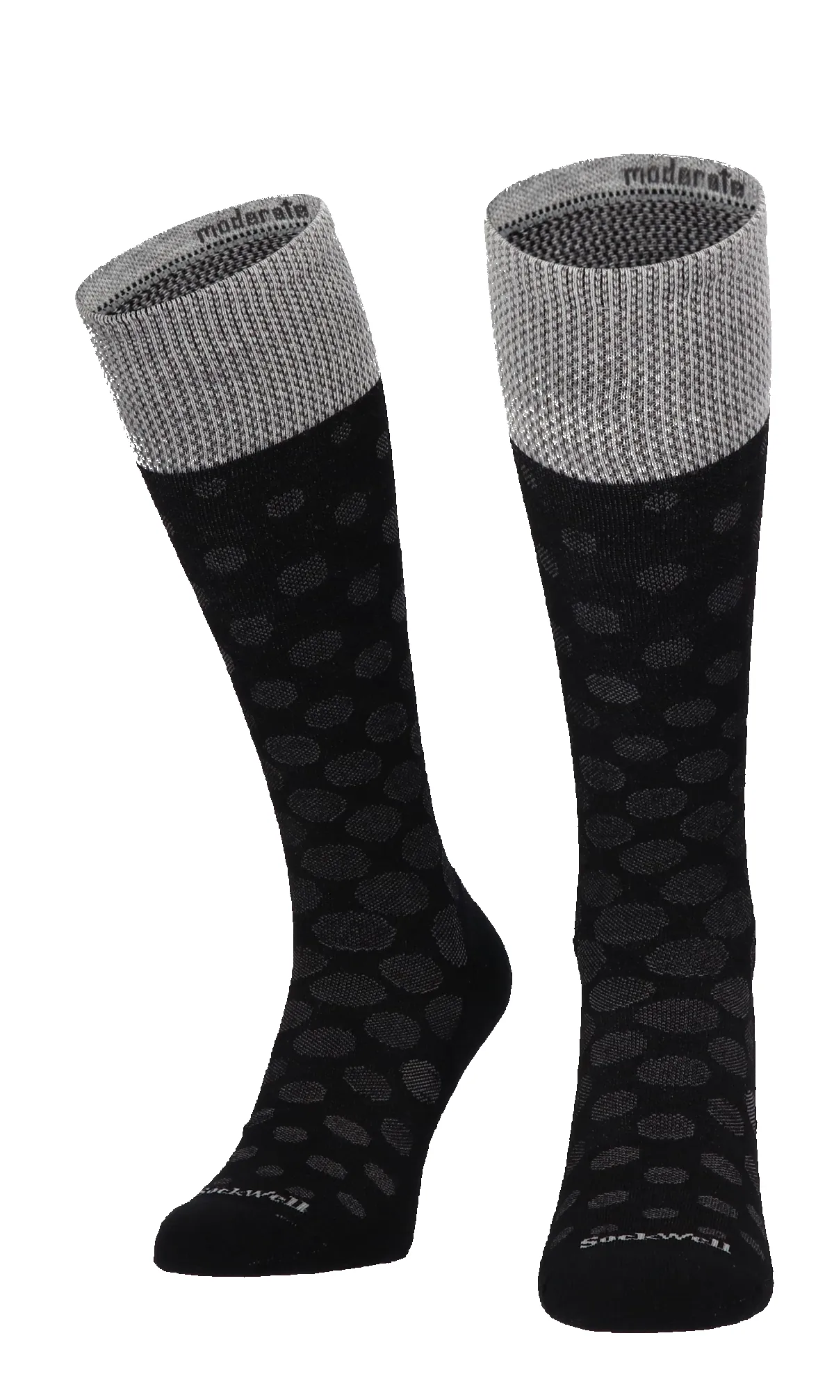 Spot On Women Moderate Compression Socks Black sold by Sockwell product image thumbnail 2
