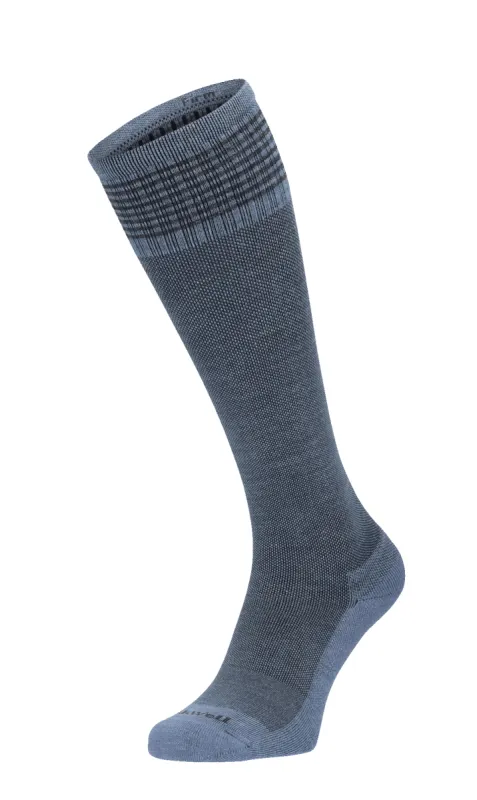 Elevation Women Firm Compression Socks Bluestone sold by Sockwell