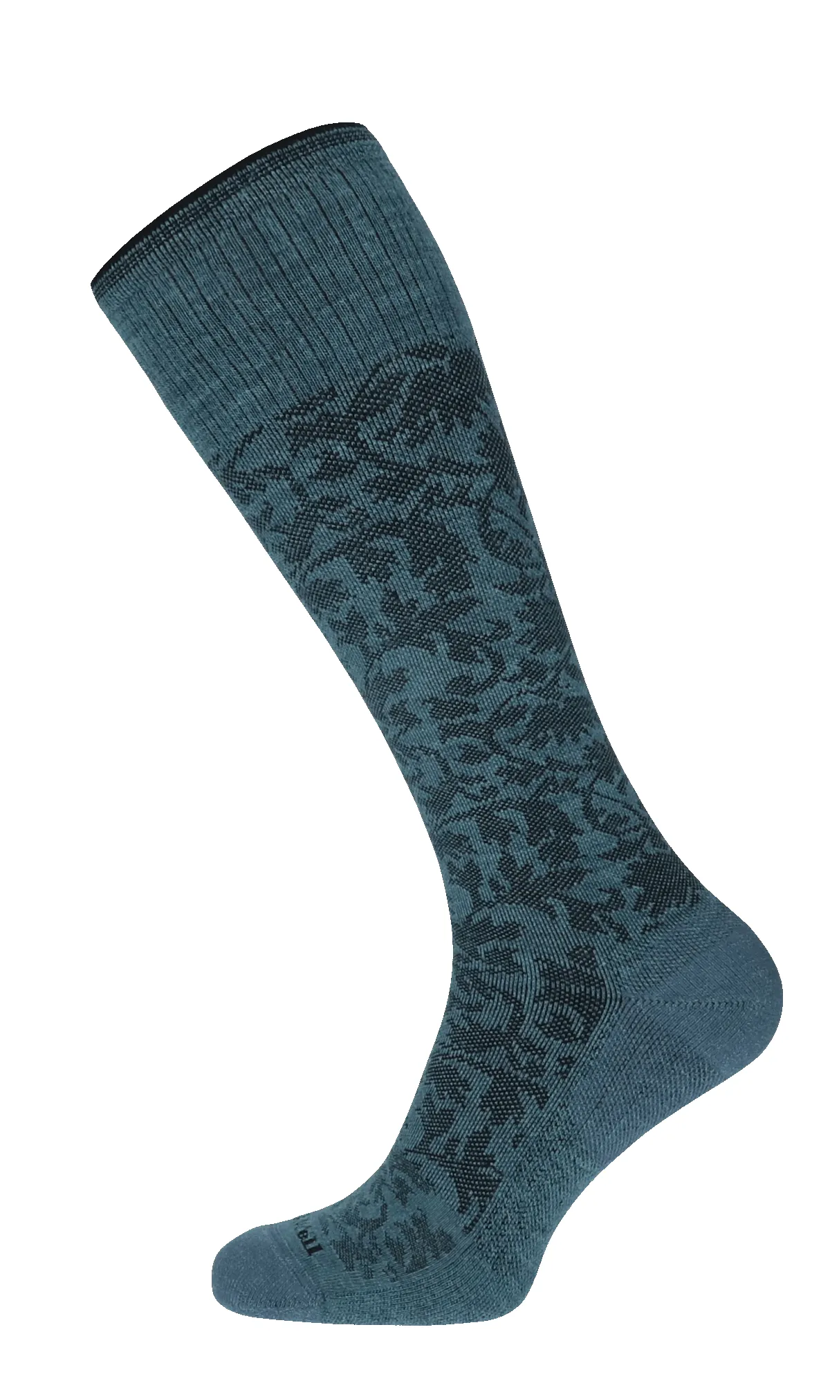 Damask Women Moderate Compression Socks Blue Ridge sold by Sockwell product image thumbnail 3