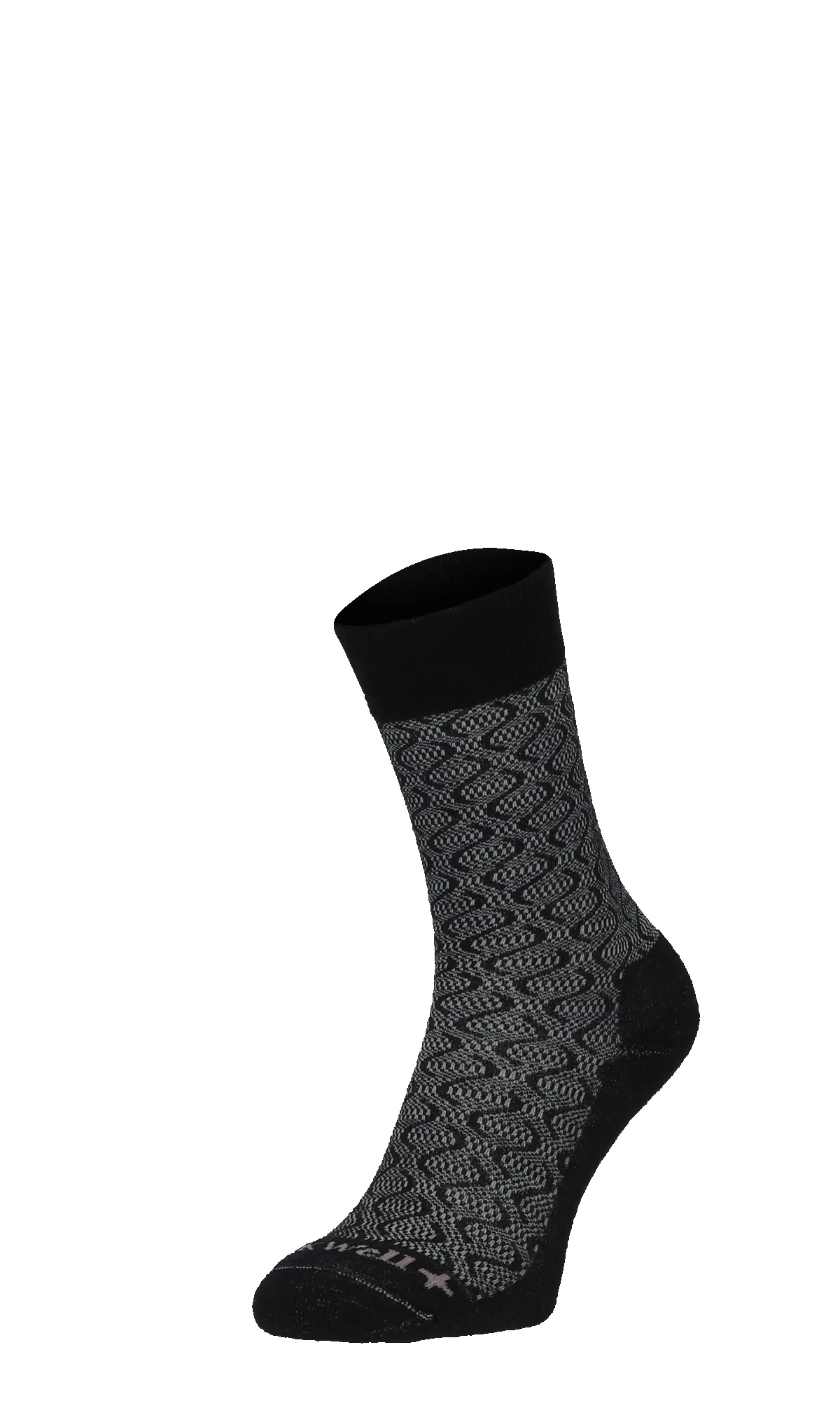 Softie Women Diabetic Socks Black sold by Sockwell