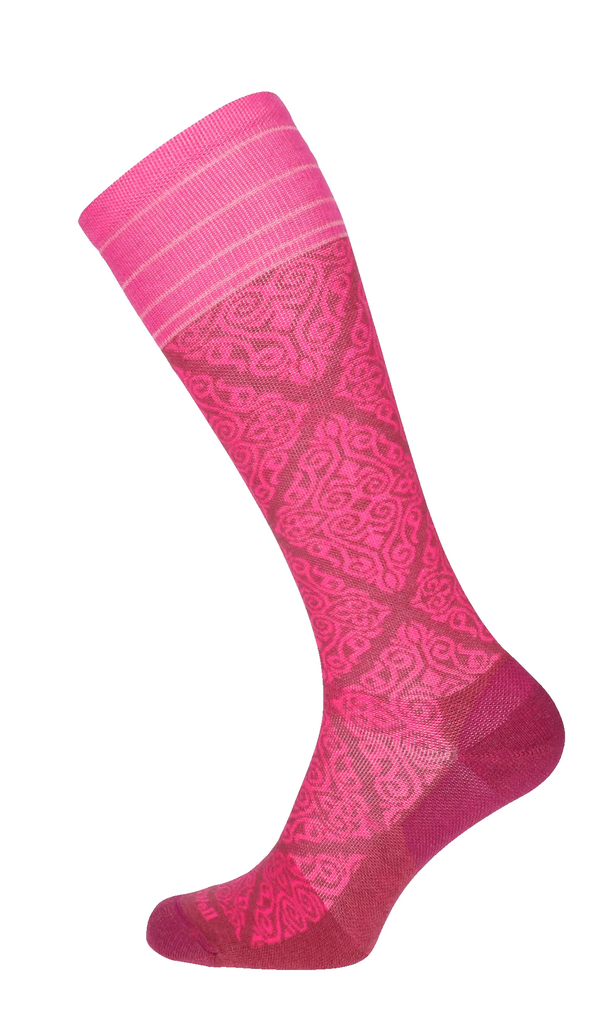 The Raj Women Firm Compression Socks Mulberry sold by Sockwell product image thumbnail 3