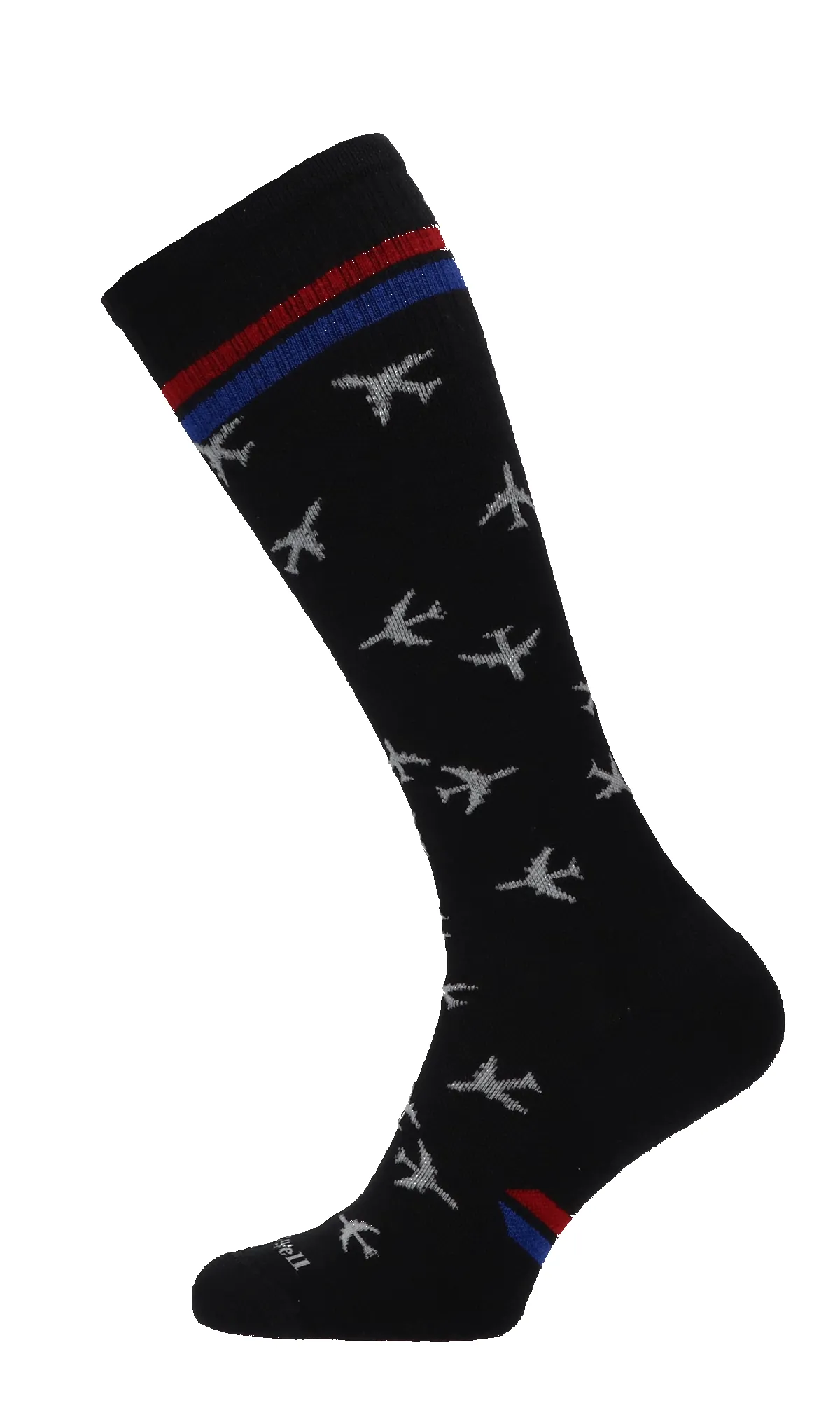In Flight Men Moderate Compression Socks Black sold by Sockwell product image thumbnail 3