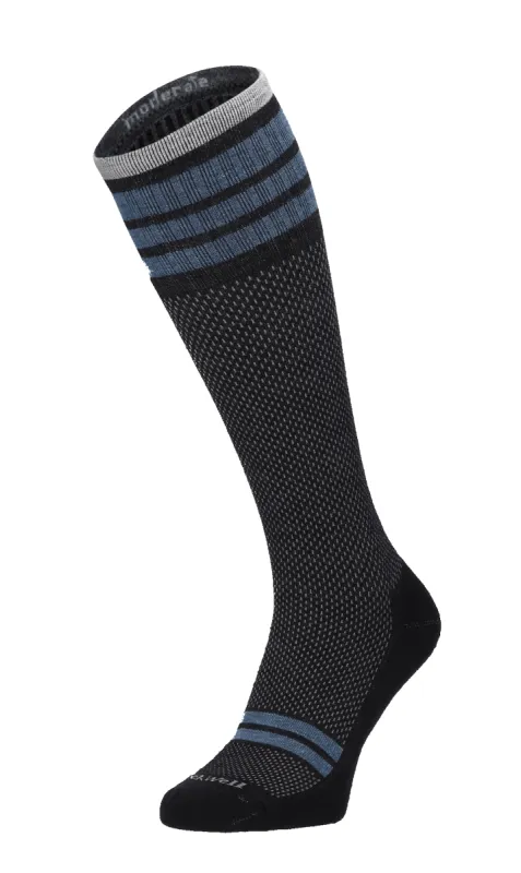 Speedway Men Firm Compression Socks Black sold by Sockwell