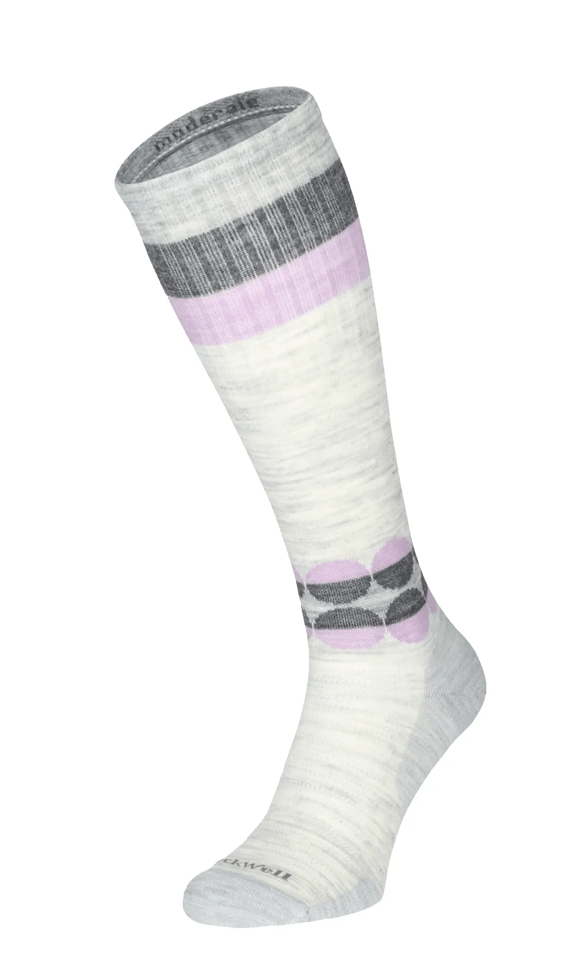 Spin Women Moderate Compression Socks Ash sold by Sockwell