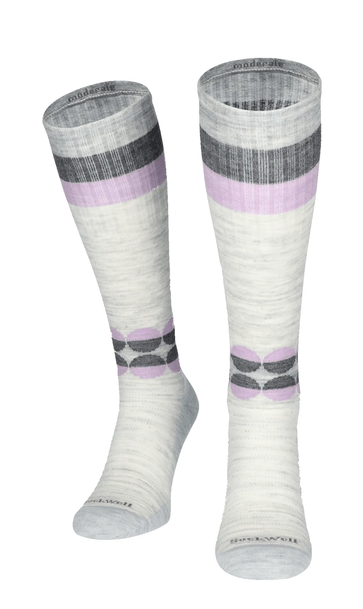 Spin Women Moderate Compression Socks Ash sold by Sockwell product image thumbnail 2