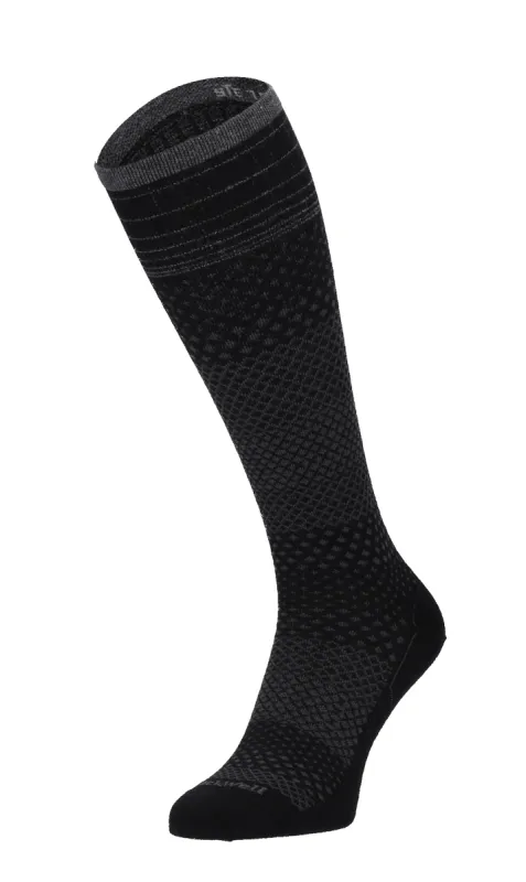 Micro Grade Women Moderate Compression Socks Black sold by Sockwell