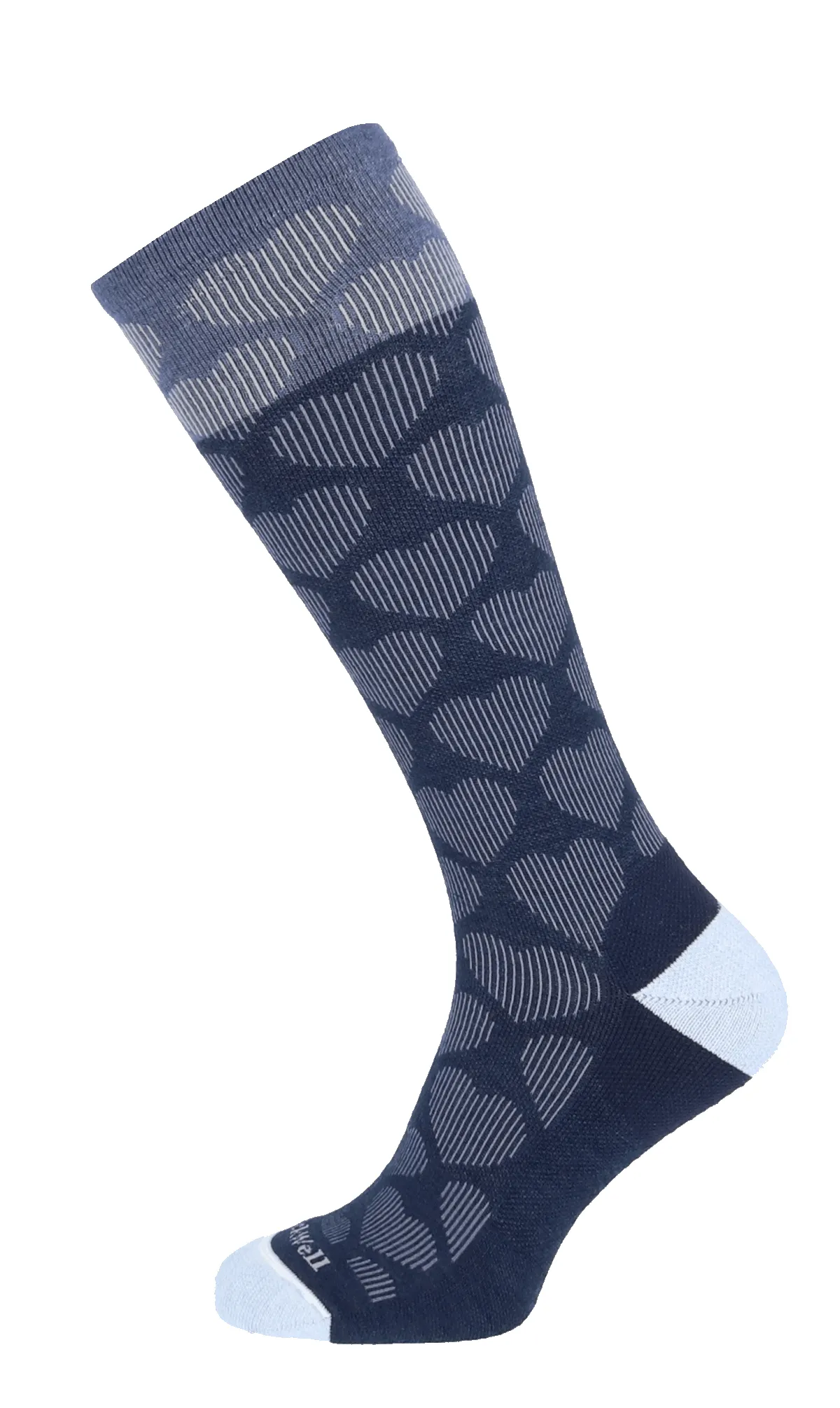 Heart Throb Women Moderate Compression Socks Navy sold by Sockwell product image thumbnail 3