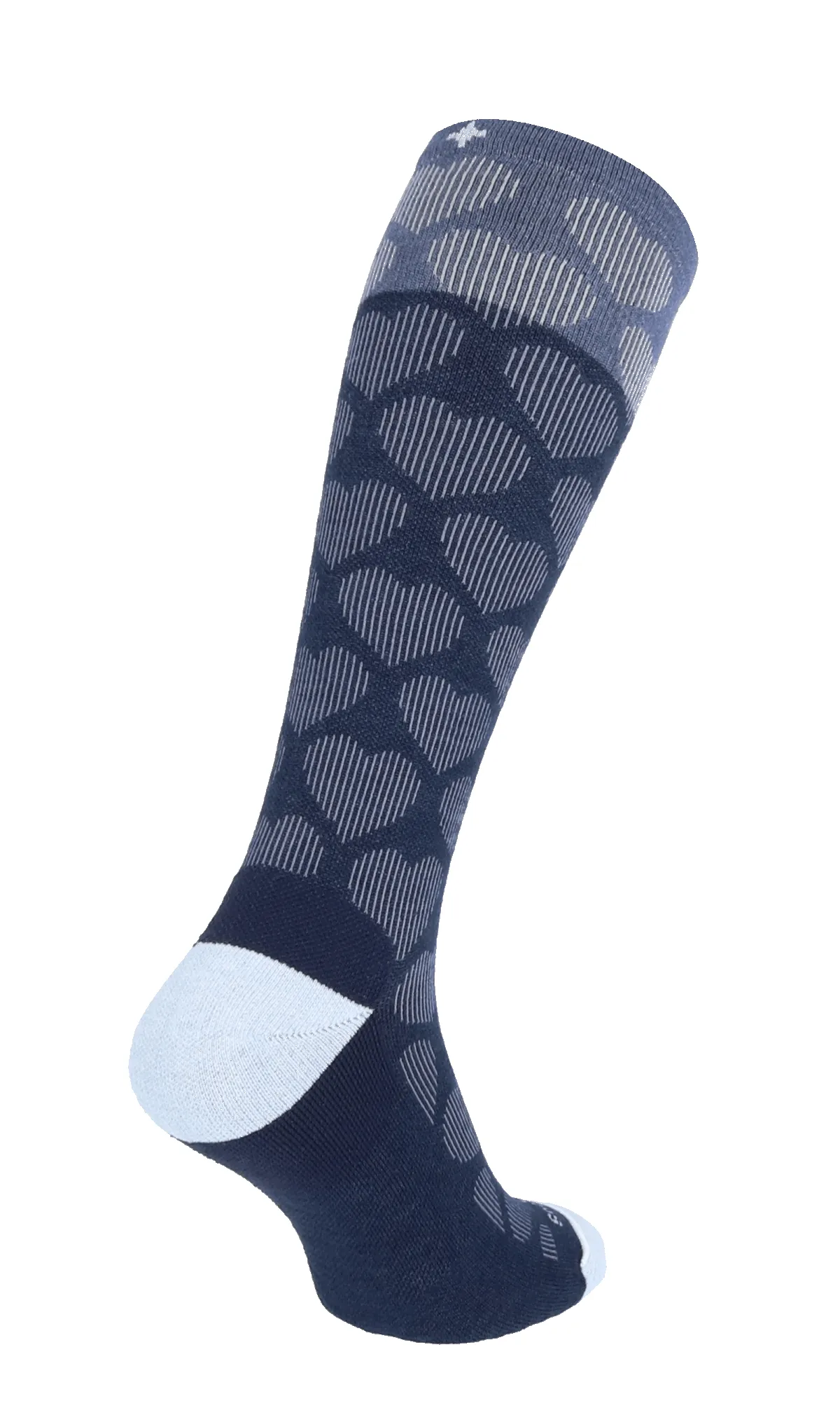 Heart Throb Women Moderate Compression Socks Navy sold by Sockwell product image thumbnail 4