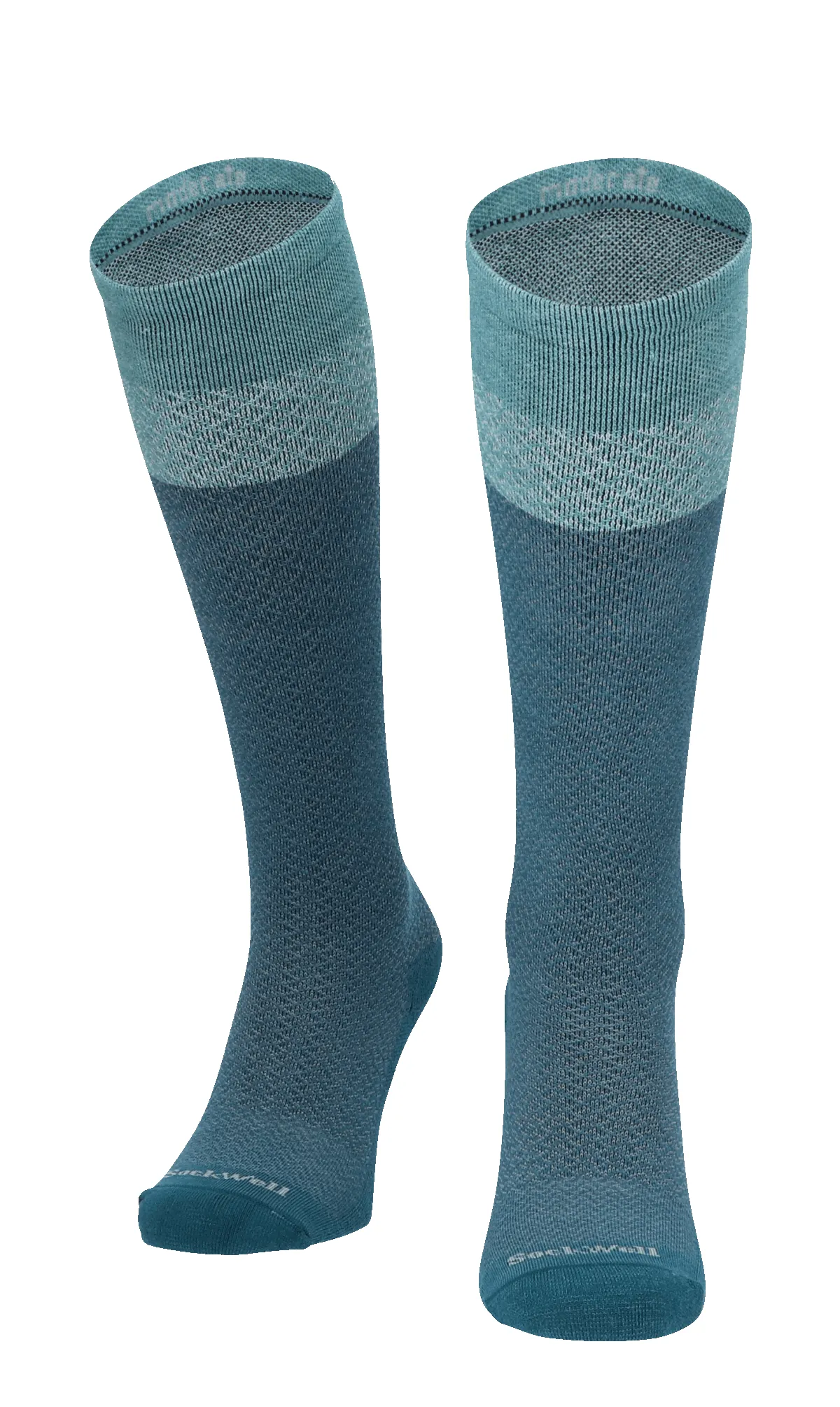 Full Twist Women Moderate Compression Socks Teal sold by Sockwell product image thumbnail 2