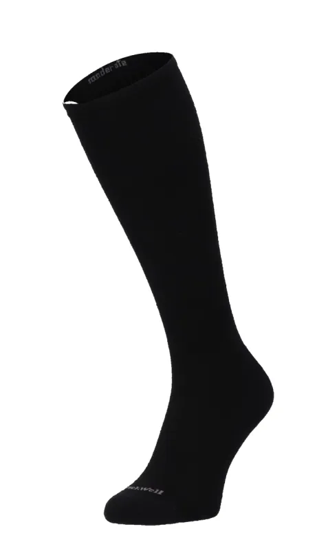 Featherweight Men Moderate Compression Socks Black sold by Sockwell