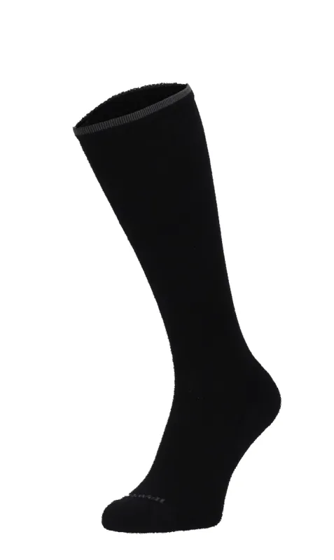 Circulator Women Moderate Compression Socks Black sold by Sockwell