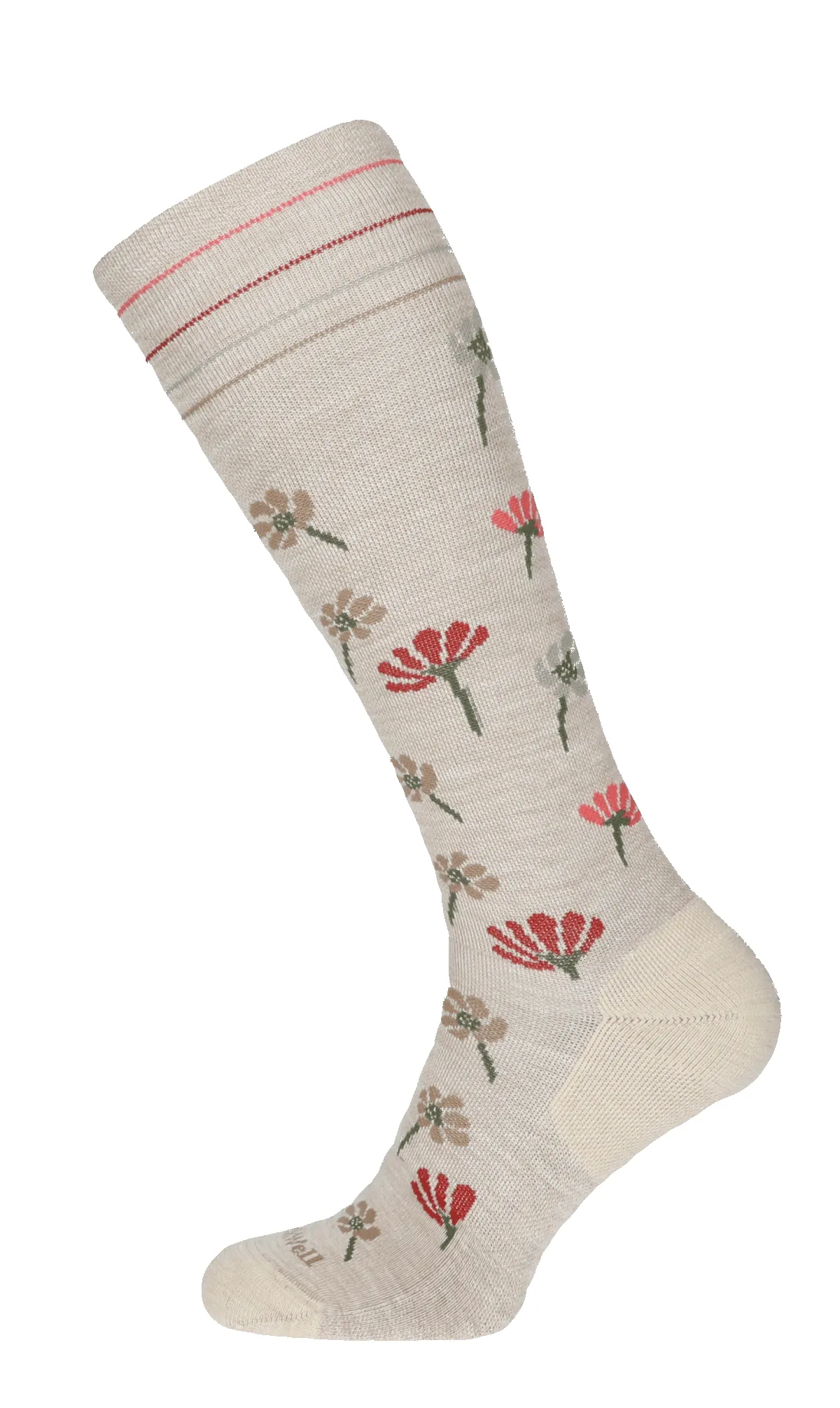 Field Flower Women Moderate Compression Socks Barley sold by Sockwell product image thumbnail 3