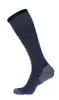 Deco Dot Women Moderate Compression Socks Denim sold by Sockwell