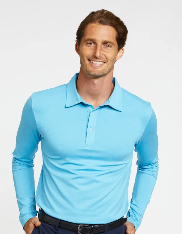Long Sleeve Polo Shirt UPF 50+ Active Collection sold by Solbari
