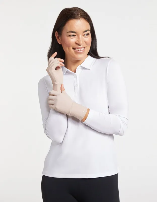 Fingerless Driving Gloves UPF 50+ Sun Protection sold by Solbari
