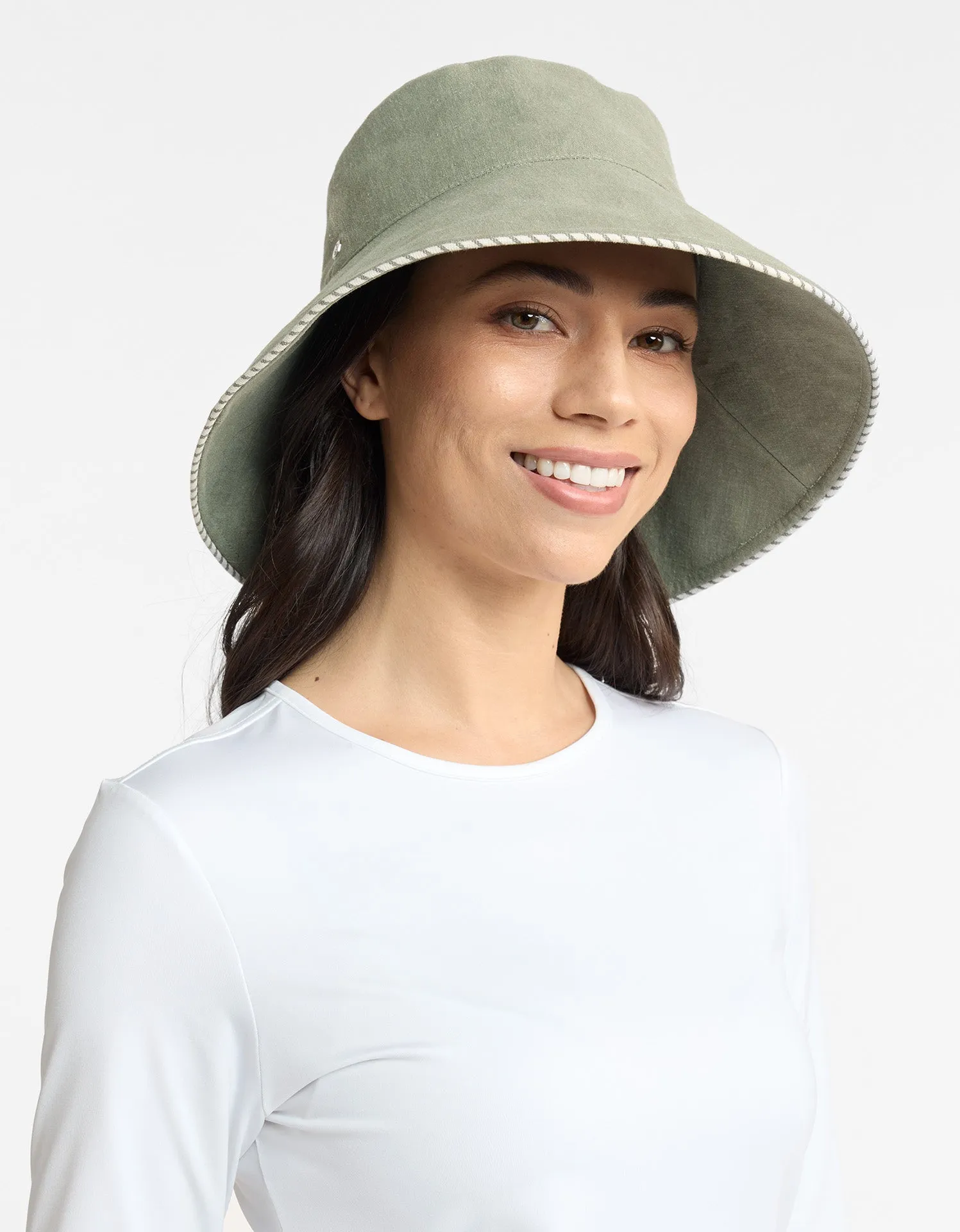 Palm Beach Sun Hat UPF 50+ sold by Solbari product image thumbnail 3