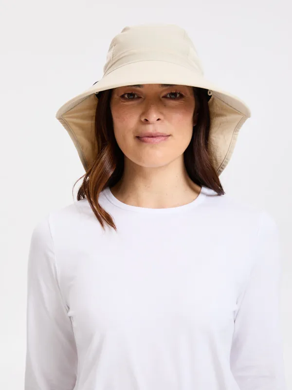 Trekker Sun Hat UPF 50+ Legionnaire Style sold by Solbari