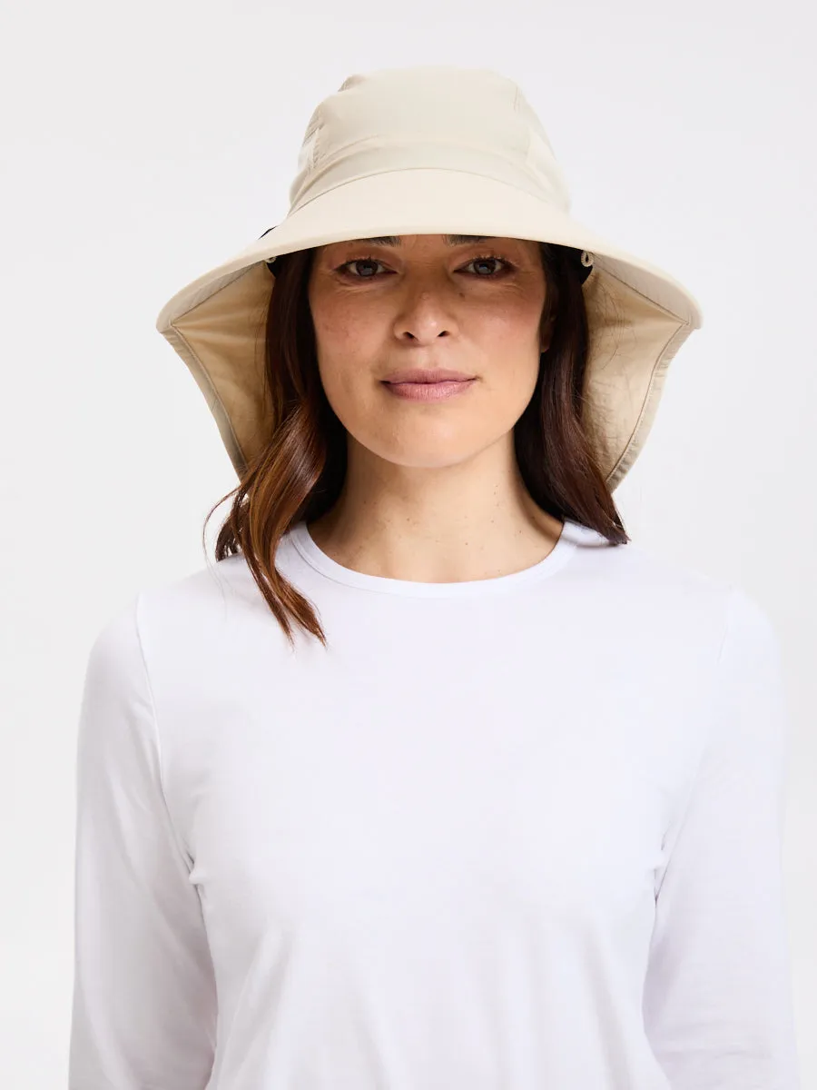 Trekker Sun Hat UPF 50+ Legionnaire Style sold by Solbari