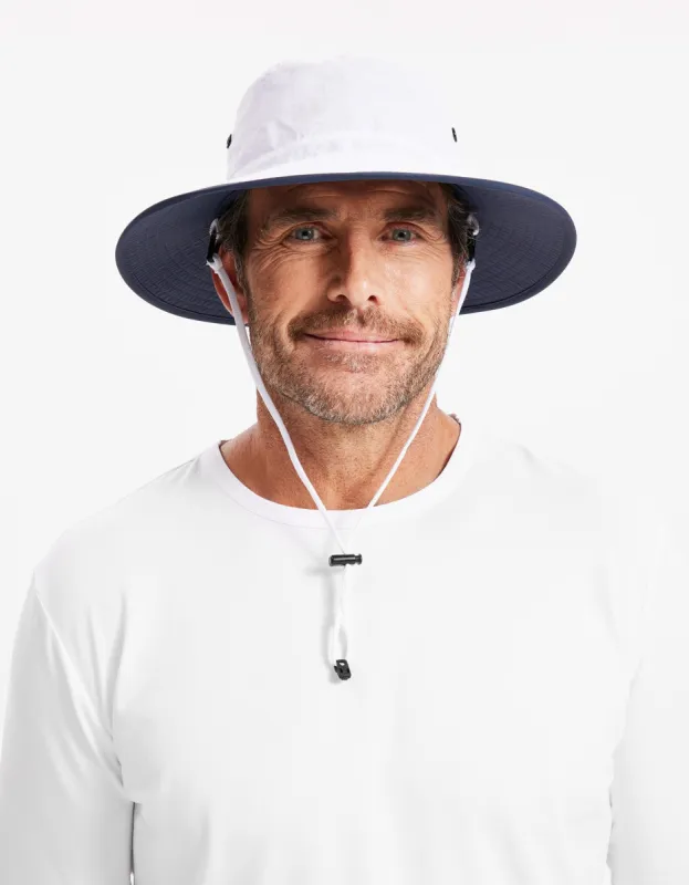 Traveller Broad Brim Sun Hat UPF 50+ sold by Solbari