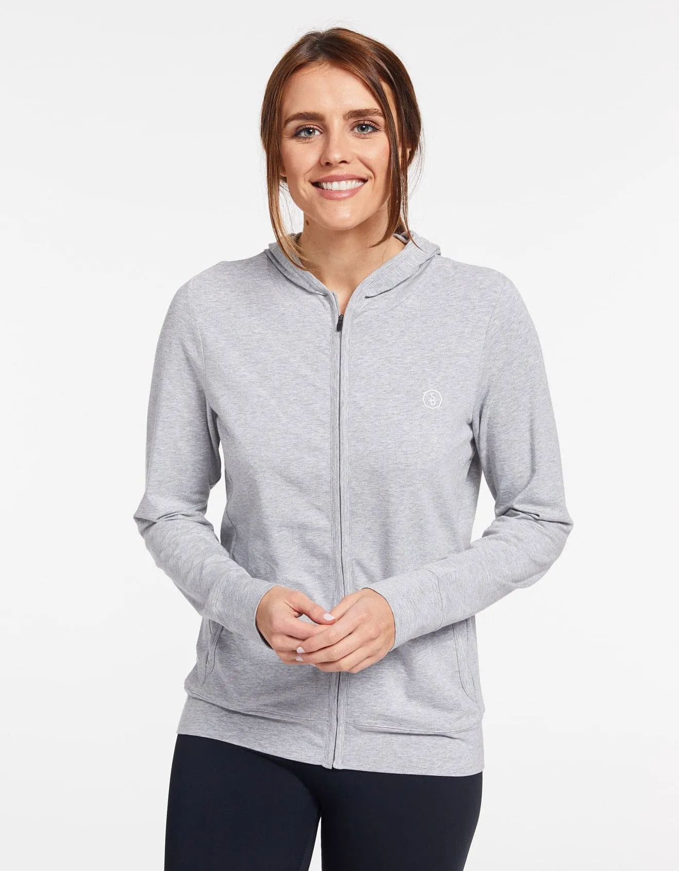 Luxe Hooded Full Zip Top UPF 50+ sold by Solbari product image thumbnail 5