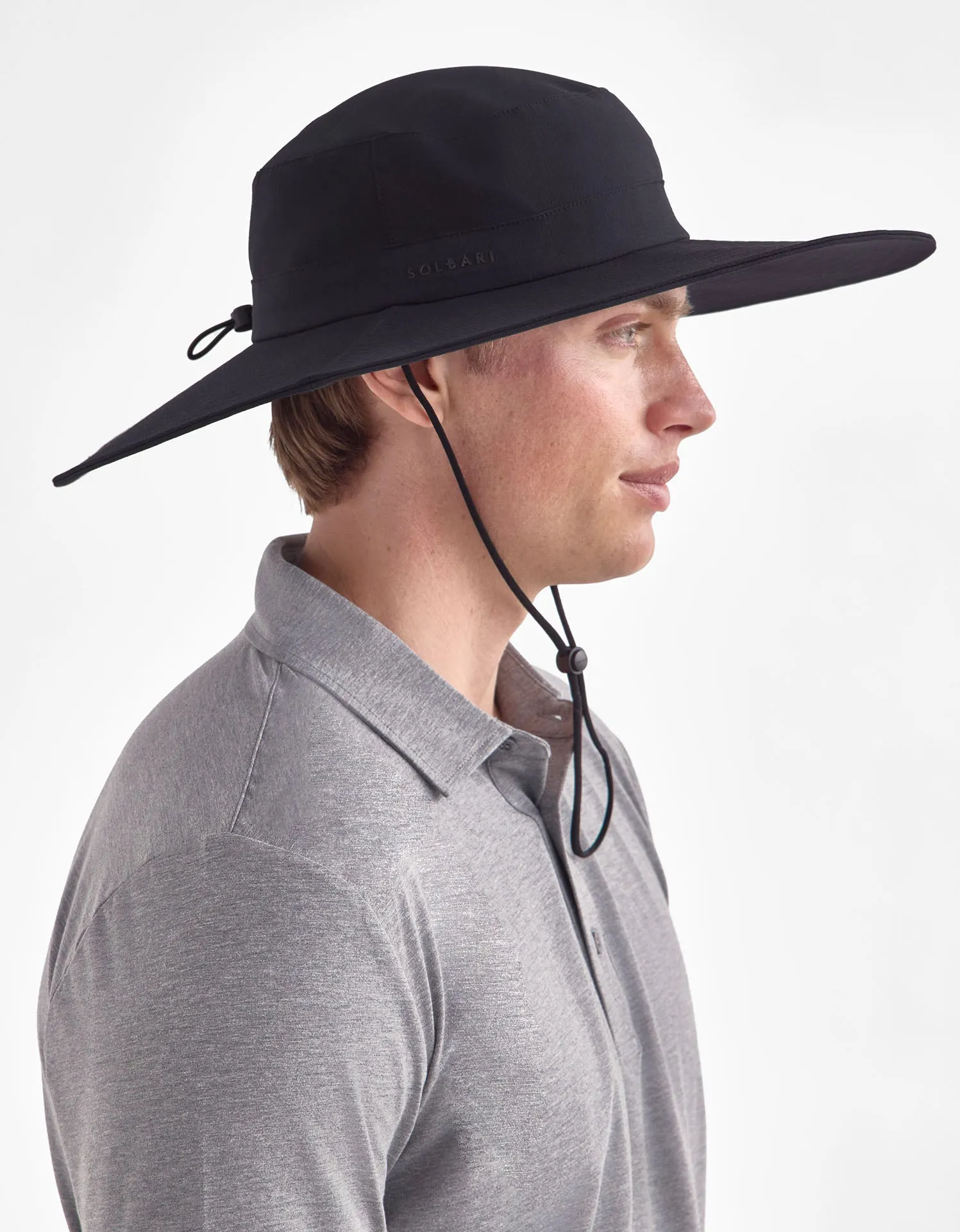 Ultra Wide Broad Brim Sun Hat UPF 50+ sold by Solbari product image thumbnail 3