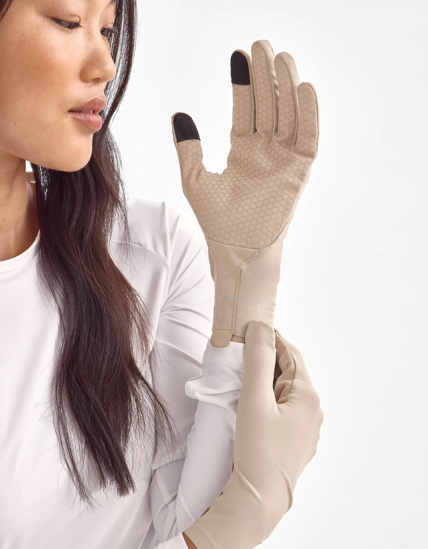 UV Sun Gloves UPF 50+ sold by Solbari product image thumbnail 5