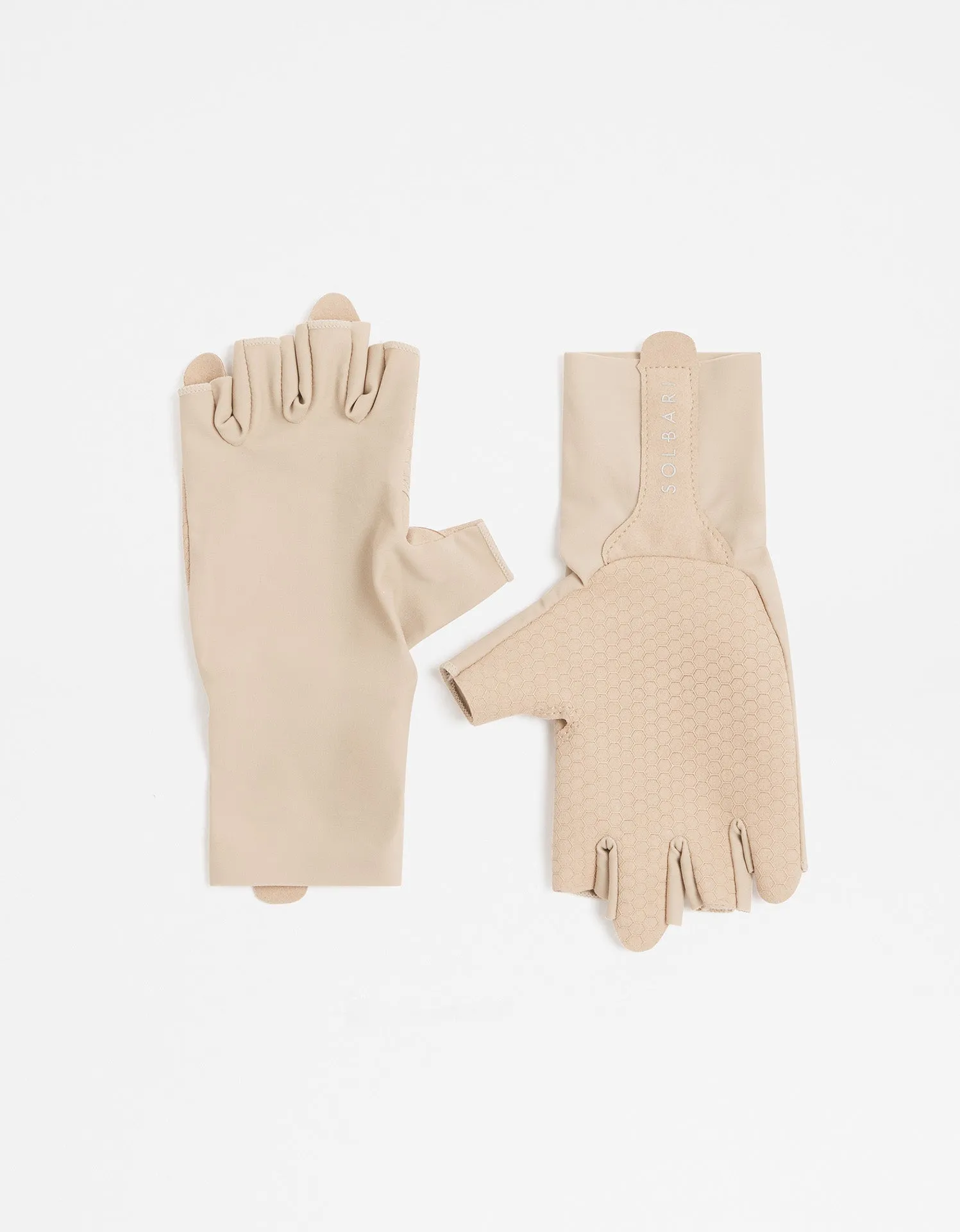 UV Fingerless Sun Gloves UPF 50+ sold by Solbari product image thumbnail 3