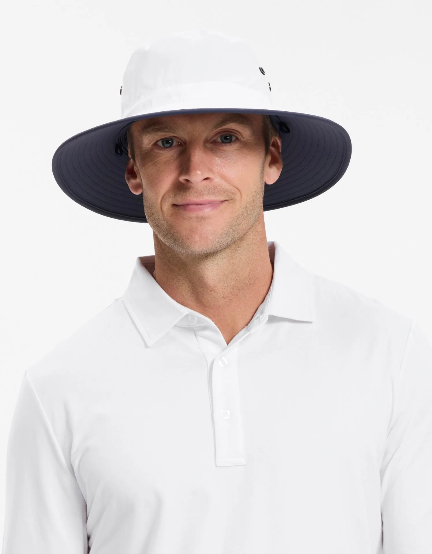 Traveller Broad Brim Sun Hat UPF 50+ sold by Solbari