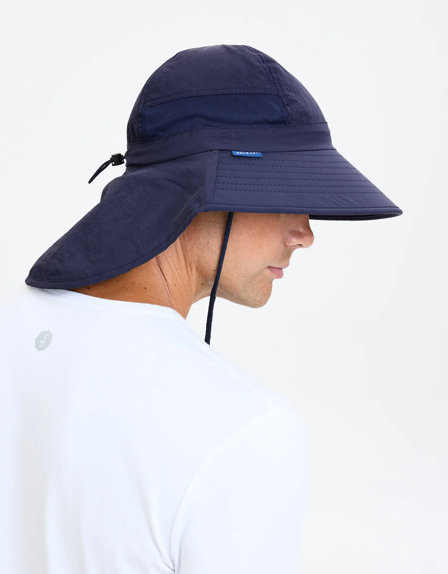 Trekker Sun Hat UPF 50+ Legionnaire Style sold by Solbari product image thumbnail 3