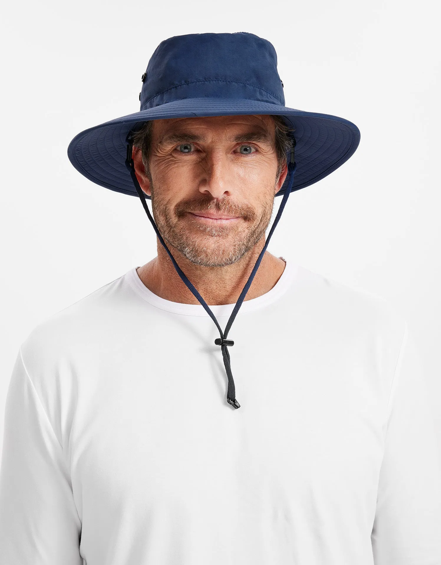 Traveller Broad Brim Sun Hat UPF 50+ sold by Solbari